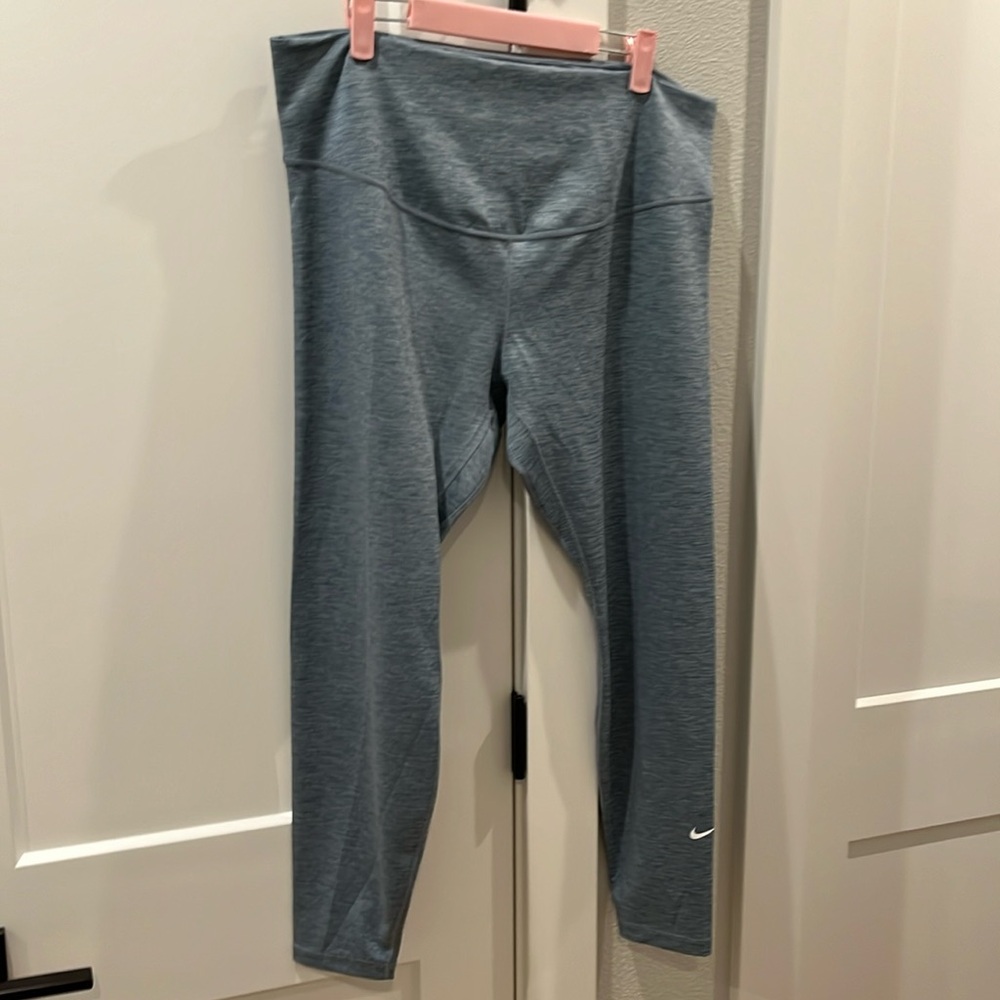 Nike blue leggings - women’s RN#56323, size 2X
